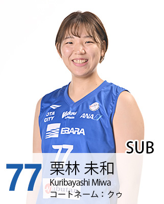#77 栗林　未和